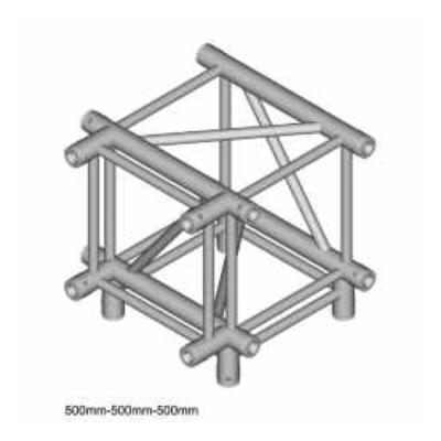 DURA TRUSS DT 44 TD T-joint + down 50cm